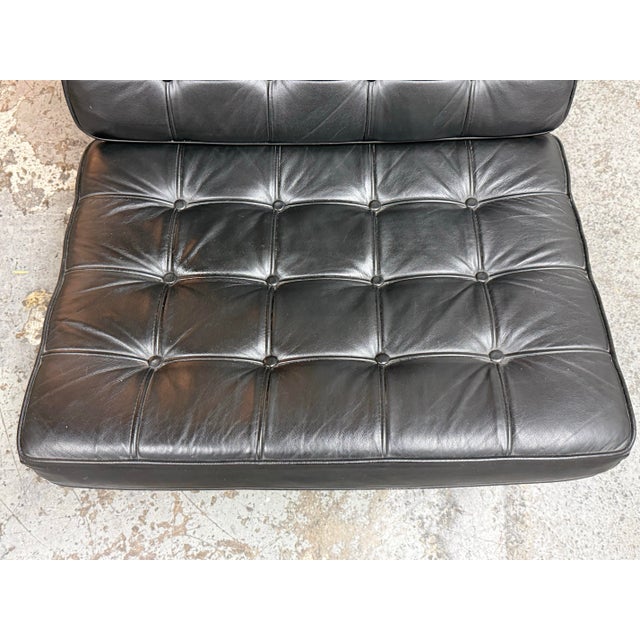 Alphaville Design Exposition Barcelona Style Lounge Chair + Ottoman For Sale - Image 11 of 12