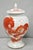 Chinoiserie Vintage Chinese Hand Painted Foo Dog Porcelain Covered Ginger Jar - A Pair For Sale - Image 3 of 17
