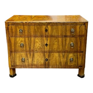 19th Century German Biedermeier Chest of Drawers For Sale