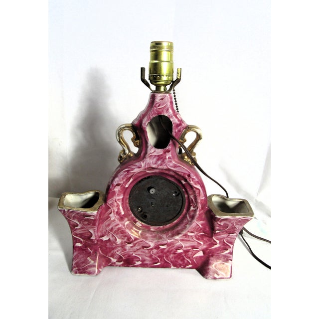 Mid 20th Century Mid-Century Lanshire Lamp / Clock For Sale - Image 12 of 12