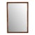 Mindi Wood Ribbed Wall Mirror For Sale