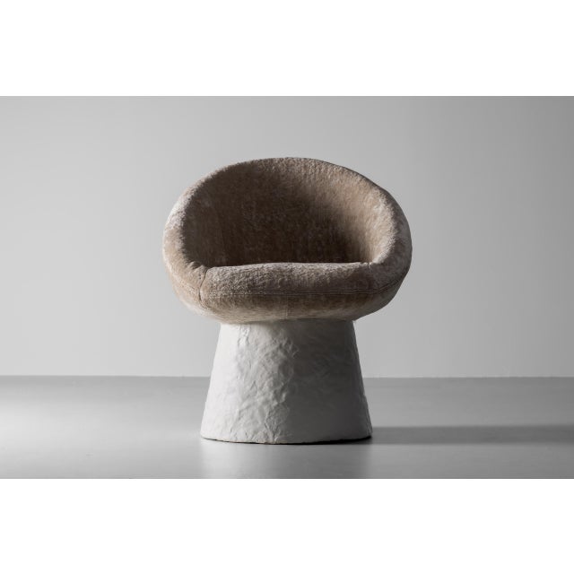 Contemporary Aifunghi Banet Lounge Chair with Clay Finish by Bart Schilder For Sale - Image 3 of 9