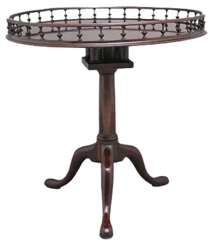 18th Century Mahogany Tripod Table