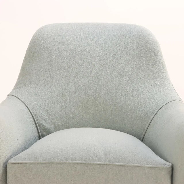 Mid-Century Modern Pair of Italian Mid-Century Modern Lounge Chairs, C. 1950s For Sale - Image 3 of 4