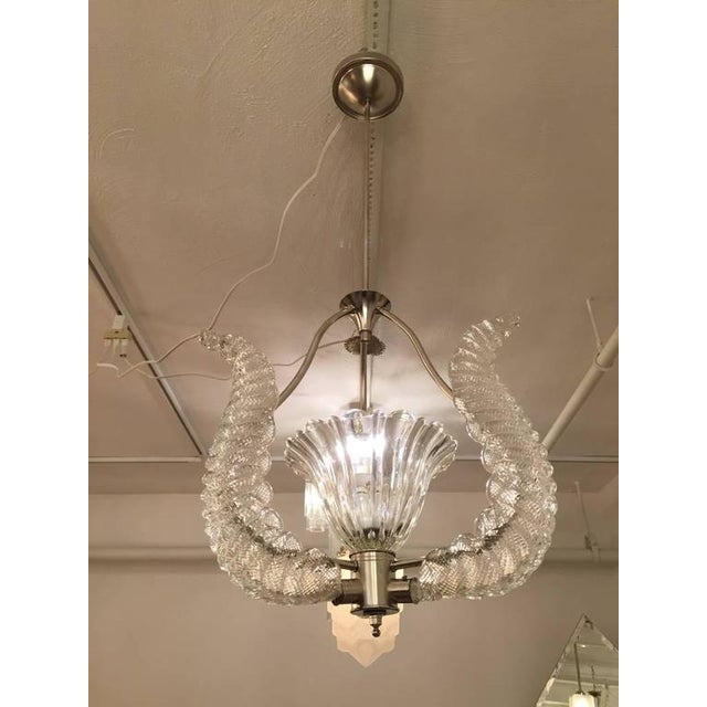 Mid-Century Barovier and Toso Chandelier For Sale - Image 10 of 10