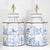 A Pair of Vintage Hand-Painted Blue and White Imitation Dutch Tile Landscape Tea Can Table Lamps For Sale - Image 14 of 14