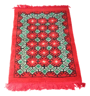Mid-Century Czechoslovakian Wool Runner Rug, 1960s