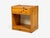 Wood Swedish Modern, Nightstands, Pine, Leather, Sweden, 1970s For Sale - Image 7 of 13