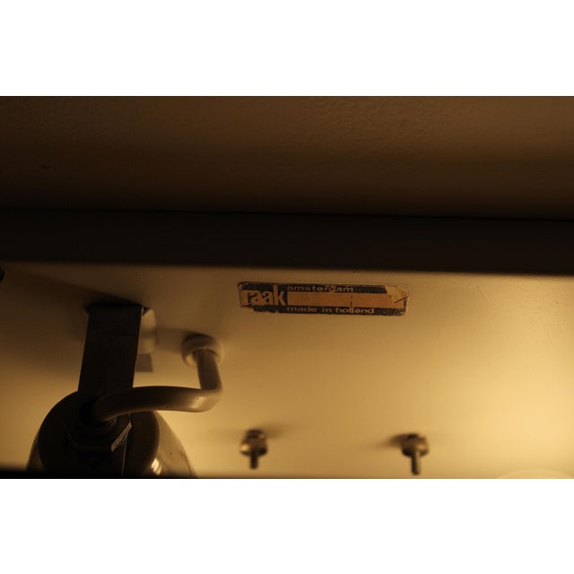 Gold Star Rain C-1627-24 Gold Colored Wall Lamps by E. Jelles for Raak, 1960s, Set of 2 For Sale - Image 8 of 16