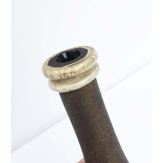 Mid 20th Century Murano Glass Lamp Base Attributed to Barovier For Sale - Image 5 of 5