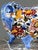 Blue 20th Century Earthenware Cachepot Decorated with Peonies from Gien For Sale - Image 8 of 10