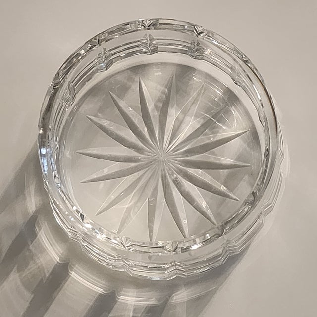 1960s 1960s Creamer Pitcher and Sugar Bowl Set Tralee by Waterford Crystal For Sale - Image 5 of 14