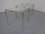 1960s Glass & Chrome Nesting Tables, 1960s, Set of 3 For Sale - Image 5 of 18