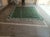 Handmade Cotton Flat Weave Area Rug, Forest Green, Cream and Teal Blue Scalloped Dhurrie - 8'x10' For Sale - Image 14 of 14