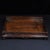 Brown Chinese Huali Rosewood Carved Tea Tray / Display Stand For Sale - Image 8 of 9