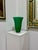 Lovely Green vintage vase by the Murano Furnaces of Mazzega. Classic lines that are sure to enhance any room in your home....