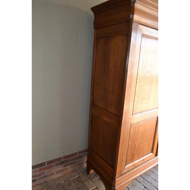 Wood Antique Oak Cabinet by Louis Philippe, 1850 For Sale - Image 7 of 10
