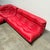 2000 - 2009 Michel Ducaroy for Ligne Roset Togo Red Leather Sectional Sofa Set For Sale - Image 5 of 18