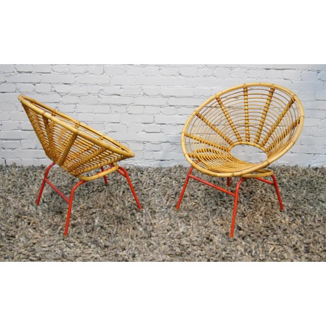 Bamboo Chair from Rohé Noordwolde, The Netherlands, 1950s For Sale - Image 13 of 18