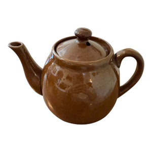 Brown Betty Redware Teapot
