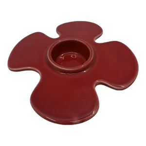 Mid Century Loucarte Flower Candle Holder Made in Portugal