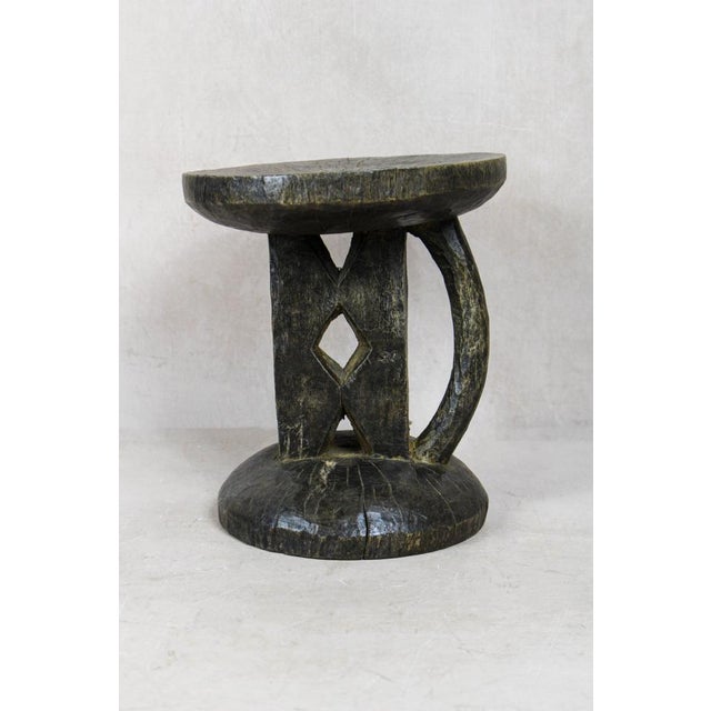 Tonga Stool in Wood For Sale - Image 5 of 5