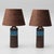 Mid-Century Modern Ceramic Lamps by Aldo Londi for Bitossi, Italy, 1970s, Set of 2 For Sale - Image 3 of 8