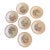 Vintage Adams Calyx Ware Metz English Ironstone Berry Bowls, Set of 7 For Sale