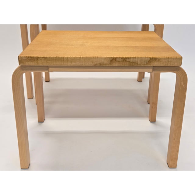 Nesting Tables by Alvar Aalto for Artek, 2007, Set of 3 For Sale - Image 6 of 14