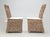 Pair Wicker Chairs Imported From England in 1990's Showroom Samples For Sale - Image 10 of 11