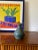 Mid-century Light Blue ceramic vase France 1960s H 23 cm - Diam 20 cm Conditions: as good as new. No defects
