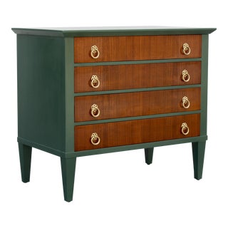 1970s Mid Century Walnut Chest of Drawers For Sale