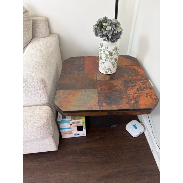 1970s 1970s Belgian/French Brutalist Slate Tables For Sale - Image 5 of 5