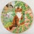 1990s 1992 Coalport England Silent Watchers Long-Haired Tabby Cat Collector Plate For Sale - Image 5 of 5