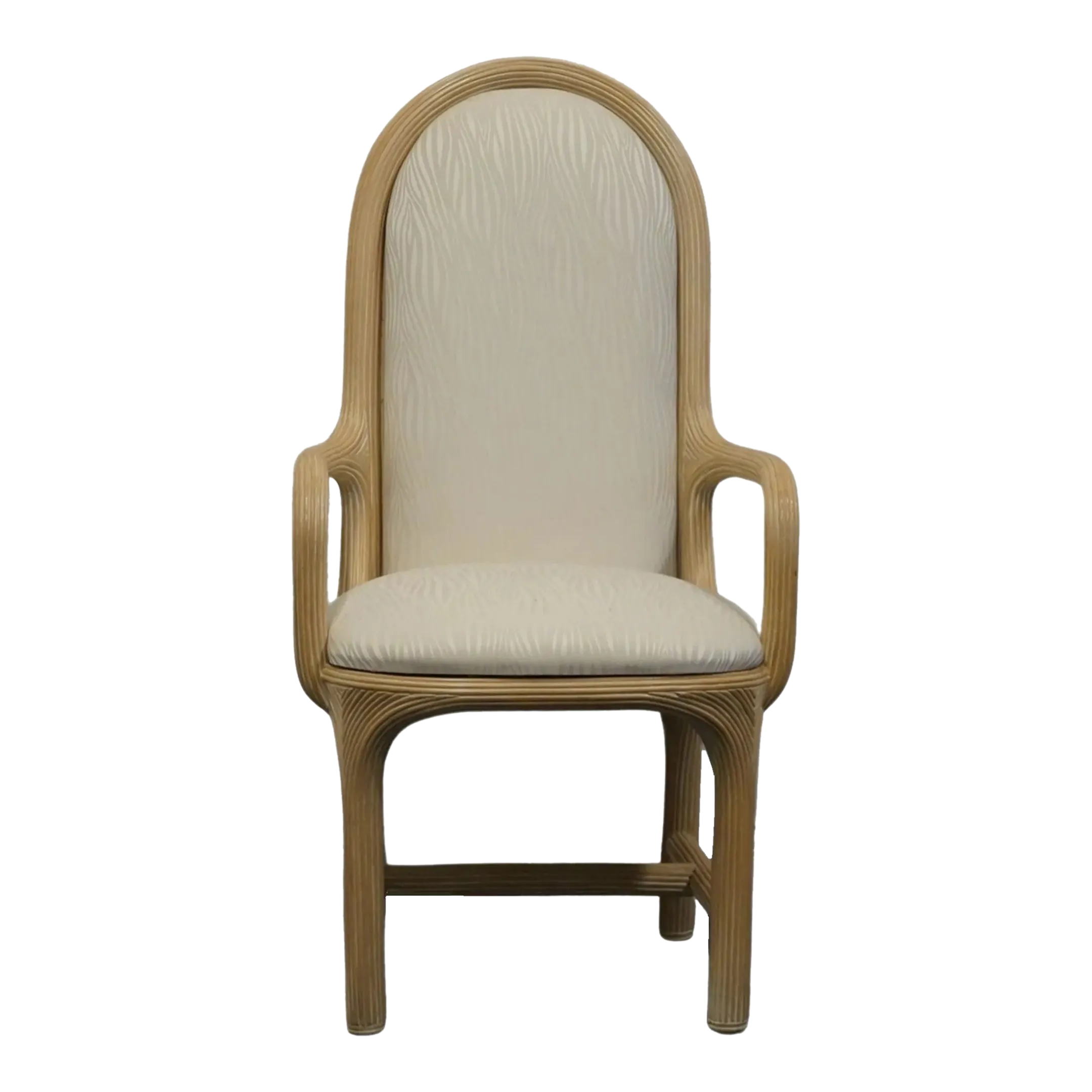 USA ヴィンテージ AMERICAN DREW アームレス ダイニング チェア American Drew Bleached Wood Coastal Contemporary Style Dining Arm