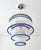 Art Deco Style Handcrafted Murano Glass Chandelier, Venice, 1962 For Sale - Image 3 of 8