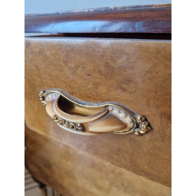 Art Deco Burl Bedside Tables, 1930, Set of 2 For Sale - Image 13 of 17