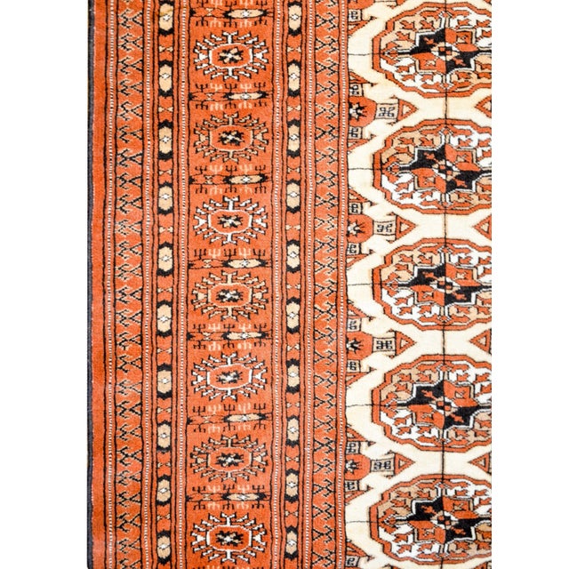 Vintage Turkoman Rug For Sale In Chicago - Image 6 of 9