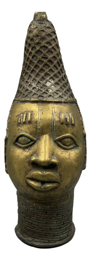 Antique Yoruba Ife Bronze Bust from a Museum Collection, Nigeria (Kotalla TL Analysis)