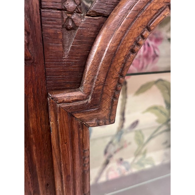 Antique French Oak Ornate Curio Display Cabinet For Sale In Dallas - Image 6 of 18