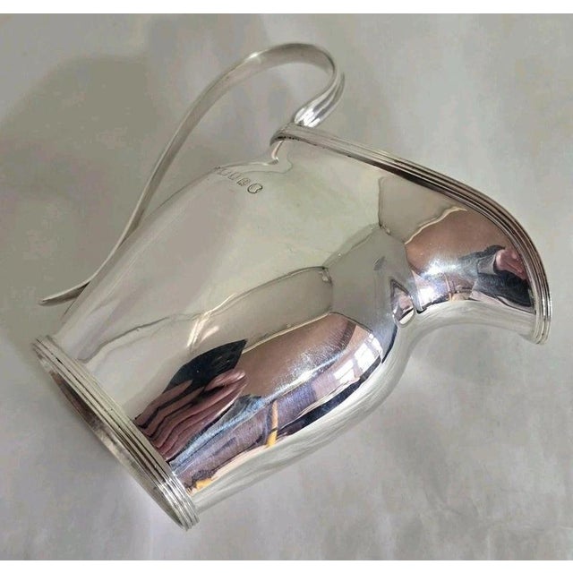 George V Sterling Silver Cream Jug from Edward Barnard & Sons, 1934 For Sale - Image 12 of 18