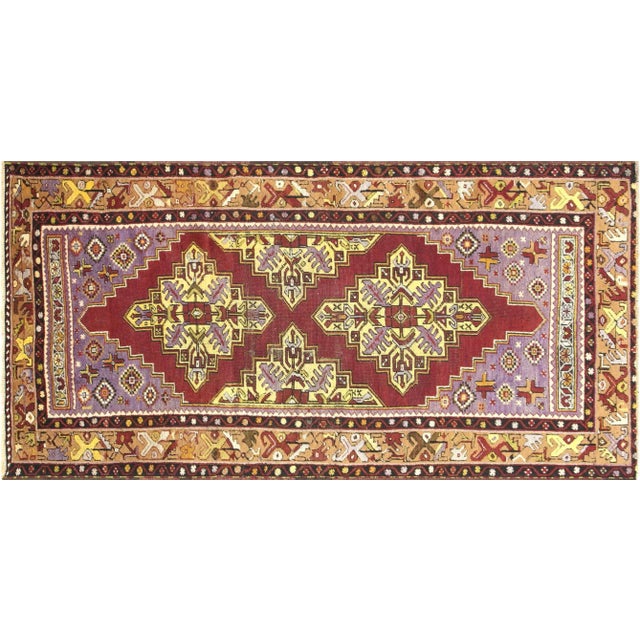Textile 1960s Turkish Oushak Rug For Sale - Image 7 of 7