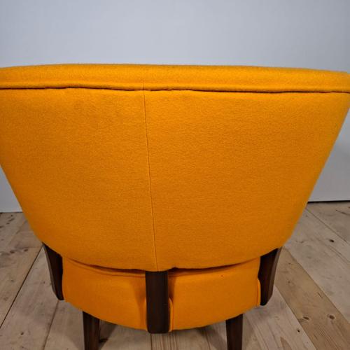 Danish Armchair, 1950s, by Aage Sattrup in Teak - Original Mid-Century Modern Structural elegance and Scandinavian rigor...