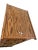 Wood Vintage Dark Tiger Oak File Cabinet Four Locking Drawers, Paneled Sides Legal For Sale - Image 7 of 11