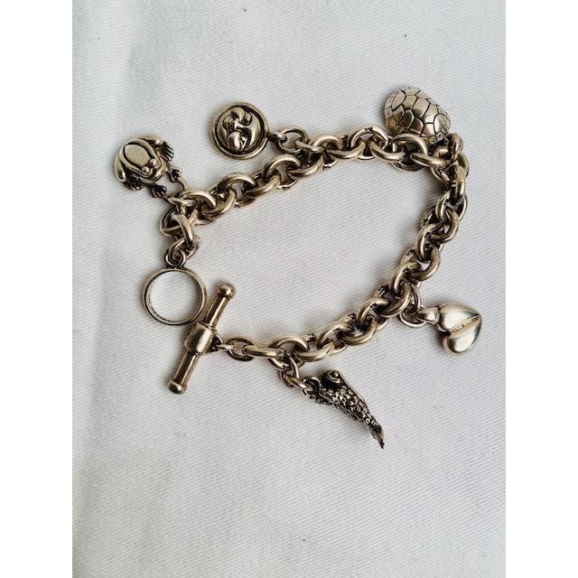 1990s Vintage Barry Kieselstein-Cord Link Bracelet For Sale - Image 5 of 8