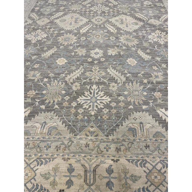 Handmade Traditional Design Wool Rug> 8'0" X 10'0" For Sale - Image 4 of 6