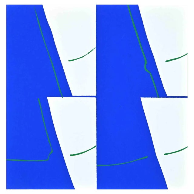 After Odo Tinteri, Composition, Offset Print, Mid-20th Century For Sale