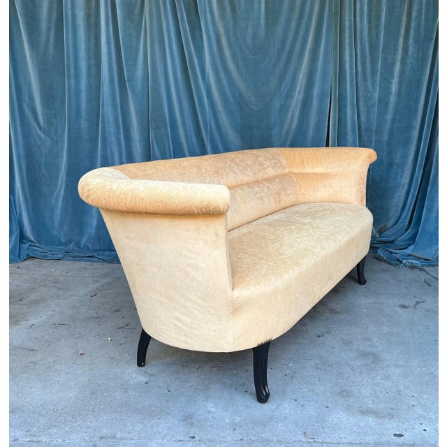 Custom Made Art Deco Style Sofa For Sale In New York - Image 6 of 12