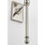 2020s Chapman & Myers for Visual Comfort Signature Classic 19" Tail Sconce in Polished Nickel with Linen Shades For Sale - Image 5 of 8