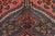 Red Hamedan Rug 4'5'' X 7'2'' Red Wool Vintage Tribal Hand-Knotted Oriental Carpet For Sale - Image 8 of 12